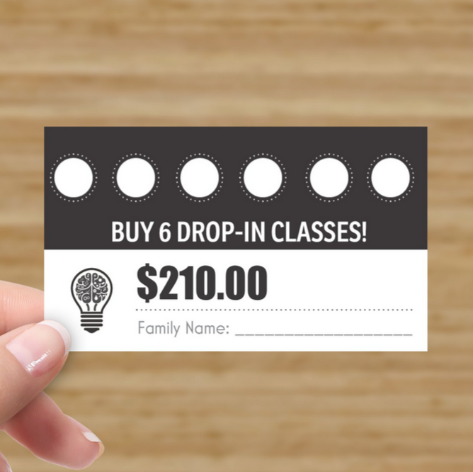Drop-In Punch Card