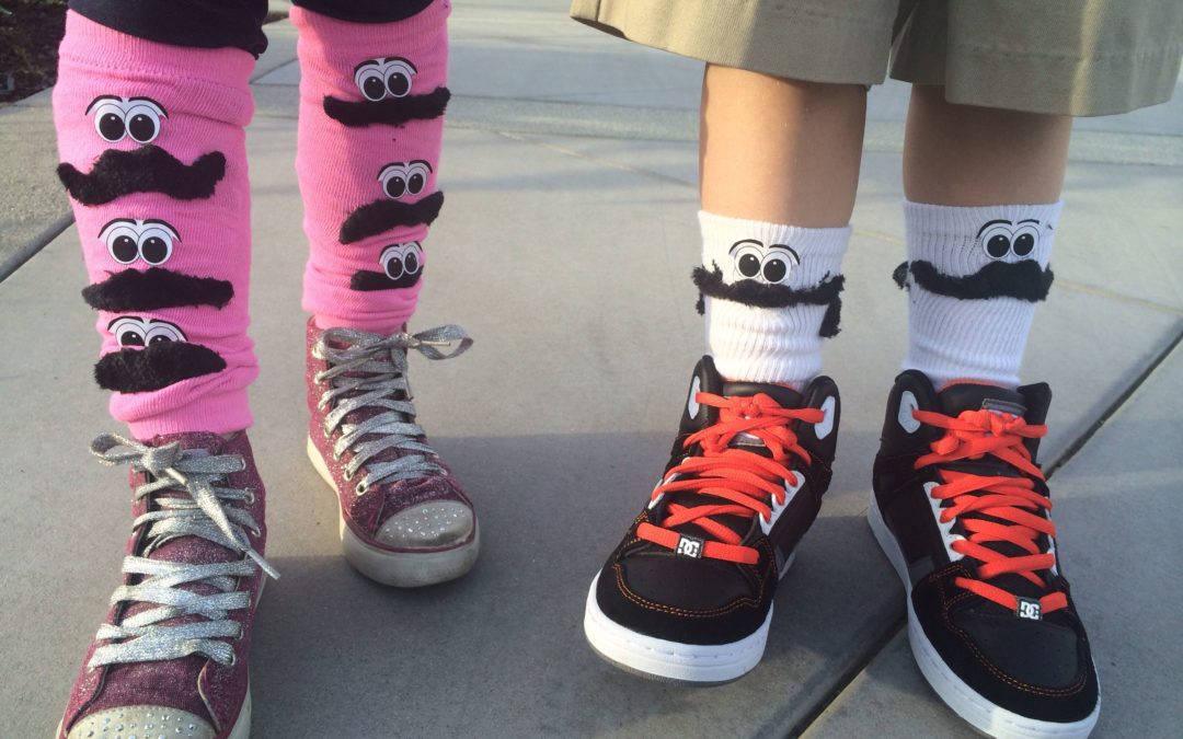 SPIRIT WEEK: Wacky Hair & Socks