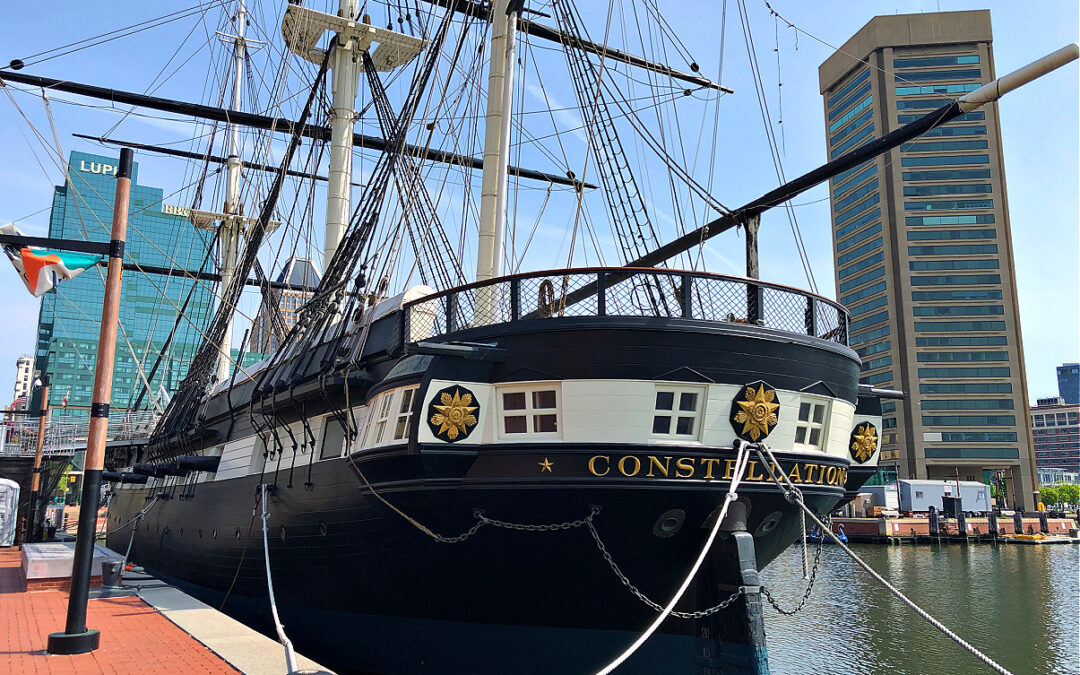 USS Constellation Overnight